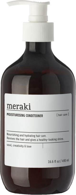 Balsam Meraki Moisturising Conditioner   Intensivt Fugtboost Med Kokosolie   Provitamin B5  490 Ml