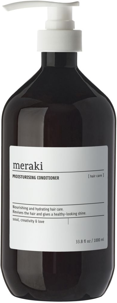 Balsam Meraki Moisturising Conditioner       Nærende Pleje Til Tørt Hår Med økologisk Kokosolie   Provitamin B5