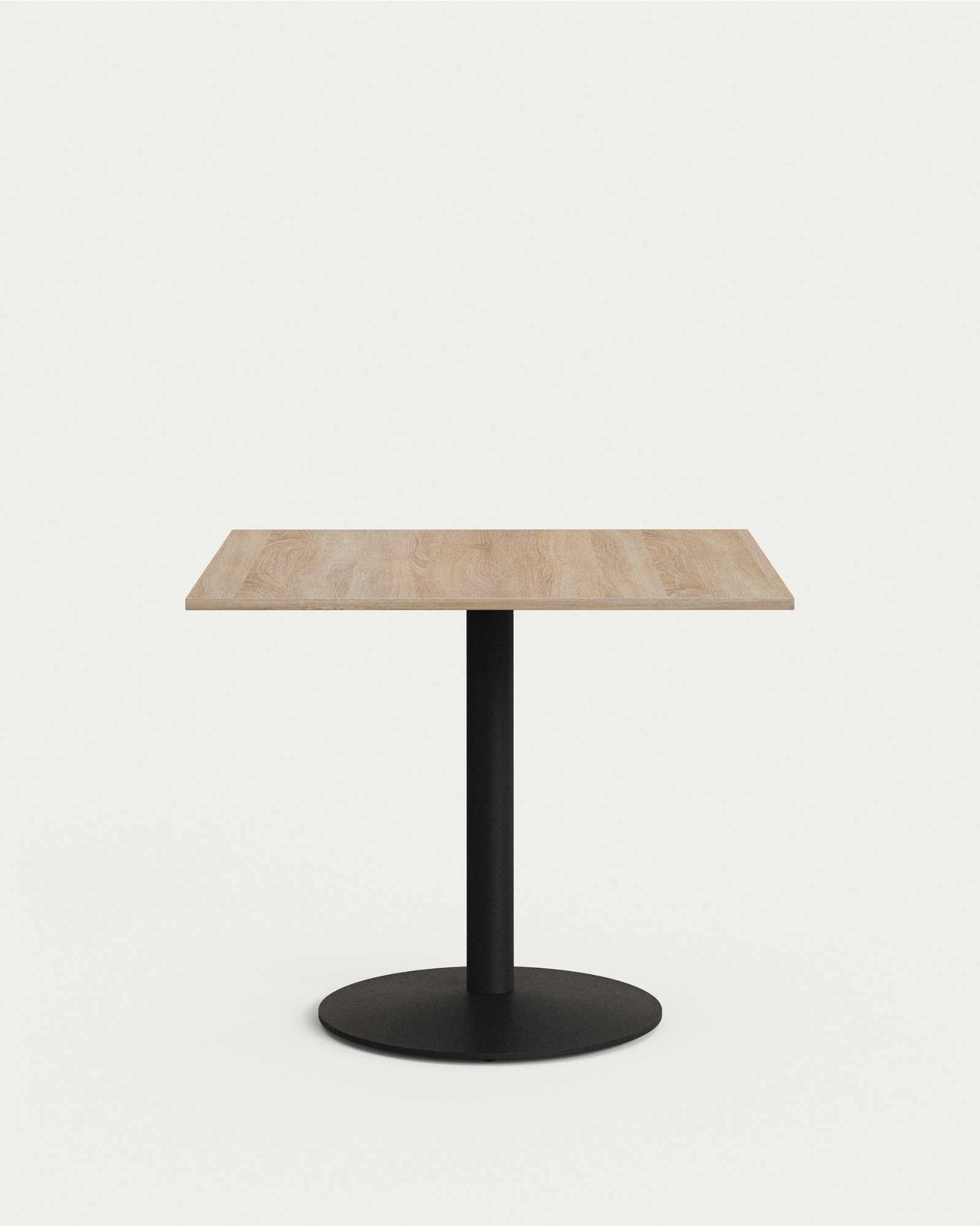 Barbord Kave Home Tiaret Ståbord ø90   H74 Cm Lys Natur Moderne Nordisk Design
