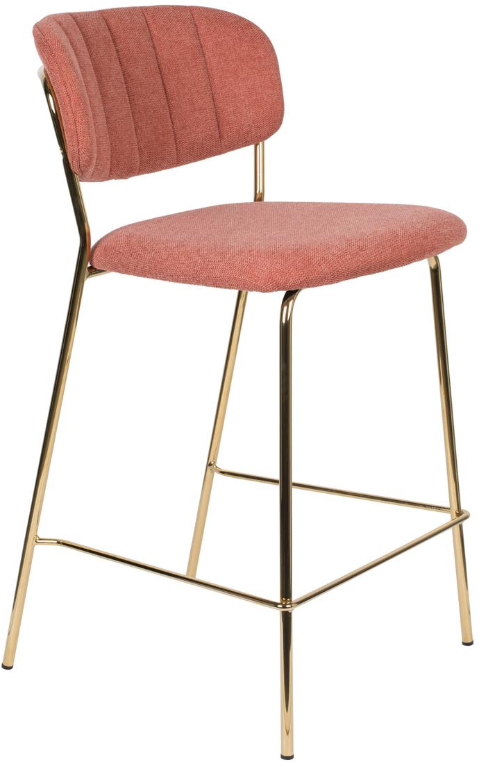 Barstol Jolien i Rødbrun - Elegant og Stilfuld Design