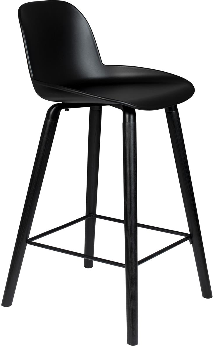 Barstol Zuiver Albert i Kulsort - Moderne Design til Hjemmet