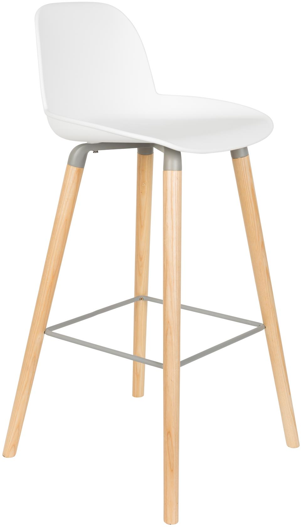 Barstol Zuiver Albert Offwhite - Elegant og Funktionel