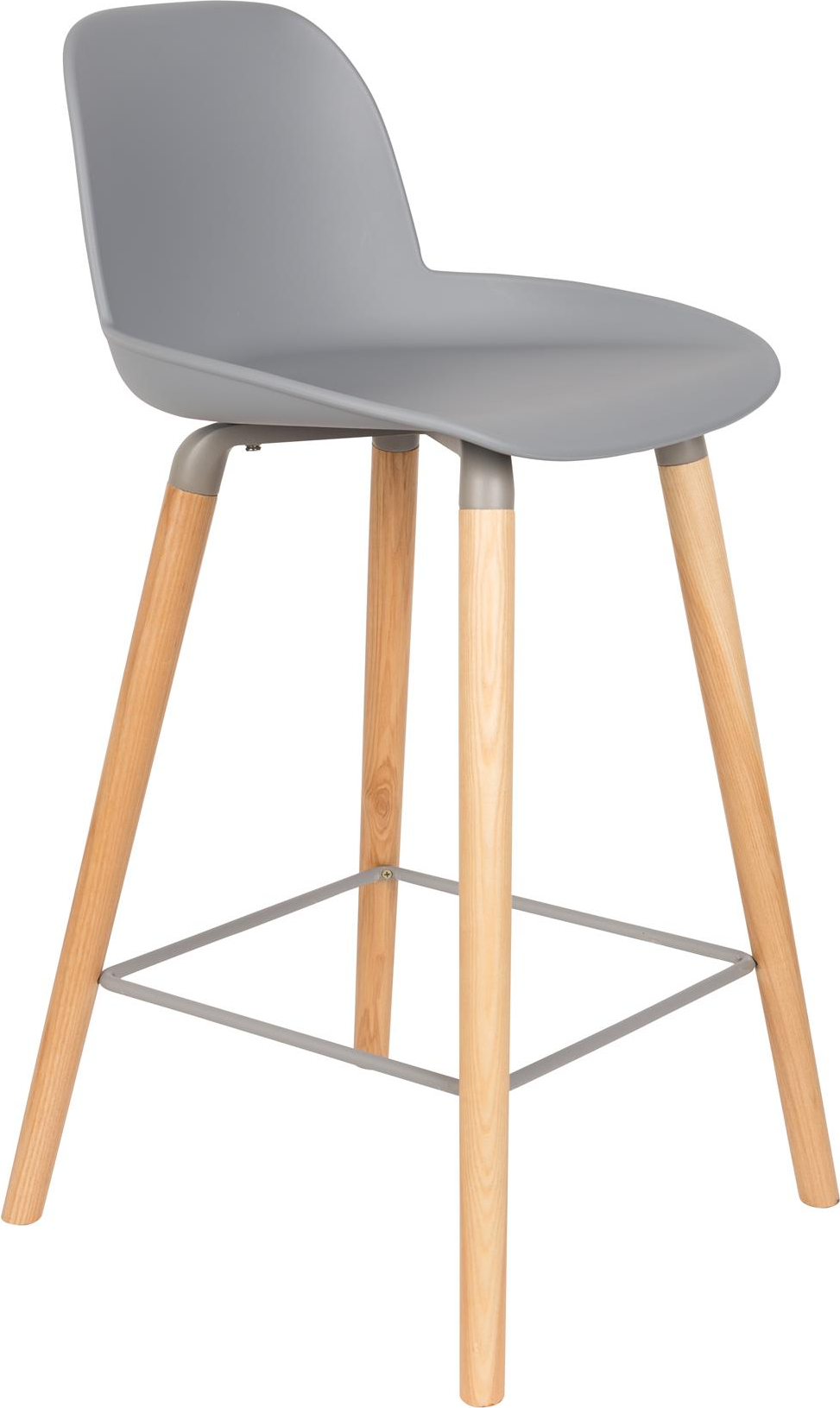 Elegant Barstol Zuiver Albert i Stenlysgrå - Designet til Dit Hjem