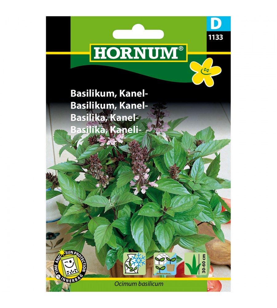 Basilikum  Kanel  Hornum