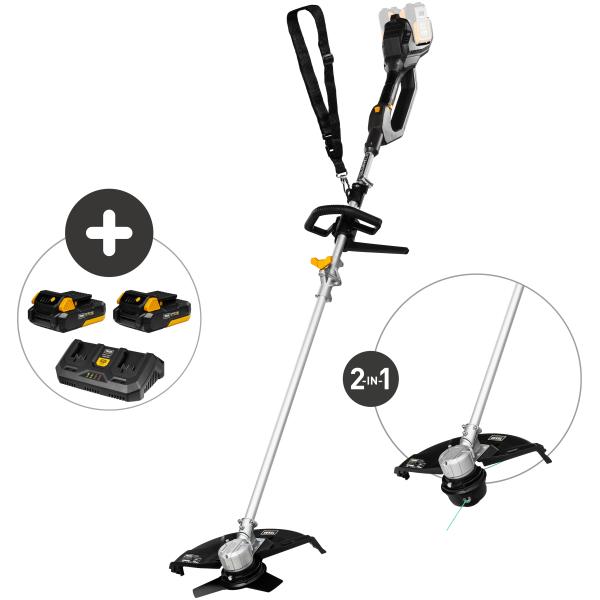 Bcx2020  2x20v      Batterier Og Dobbelt Hurtiglader