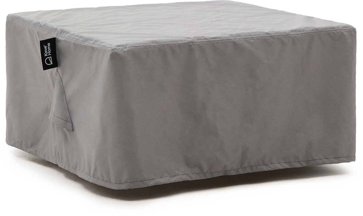 Beskyttelsesbetræk Til Udendørs Sidebord Kave Home Iria 80x80 Cm Grå