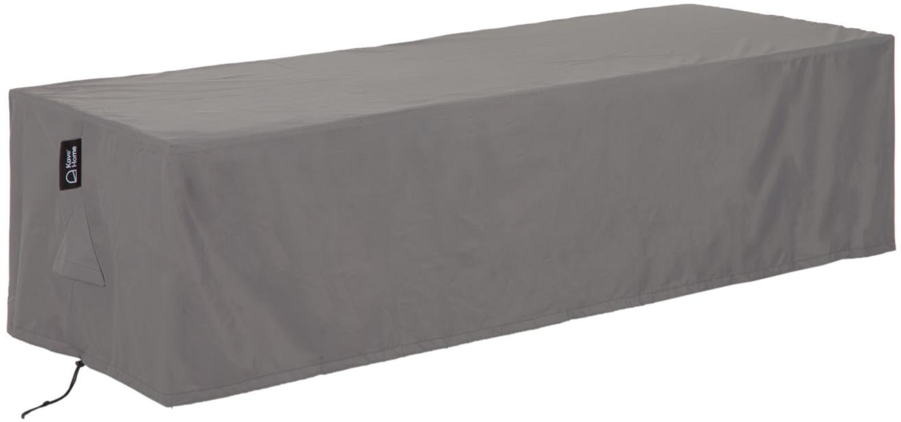 Beskyttelsesovertræk Til Udendørs Bord Kave Home Iria Grå 50ã 75ã 205 Cm Vandafvisende Polyester