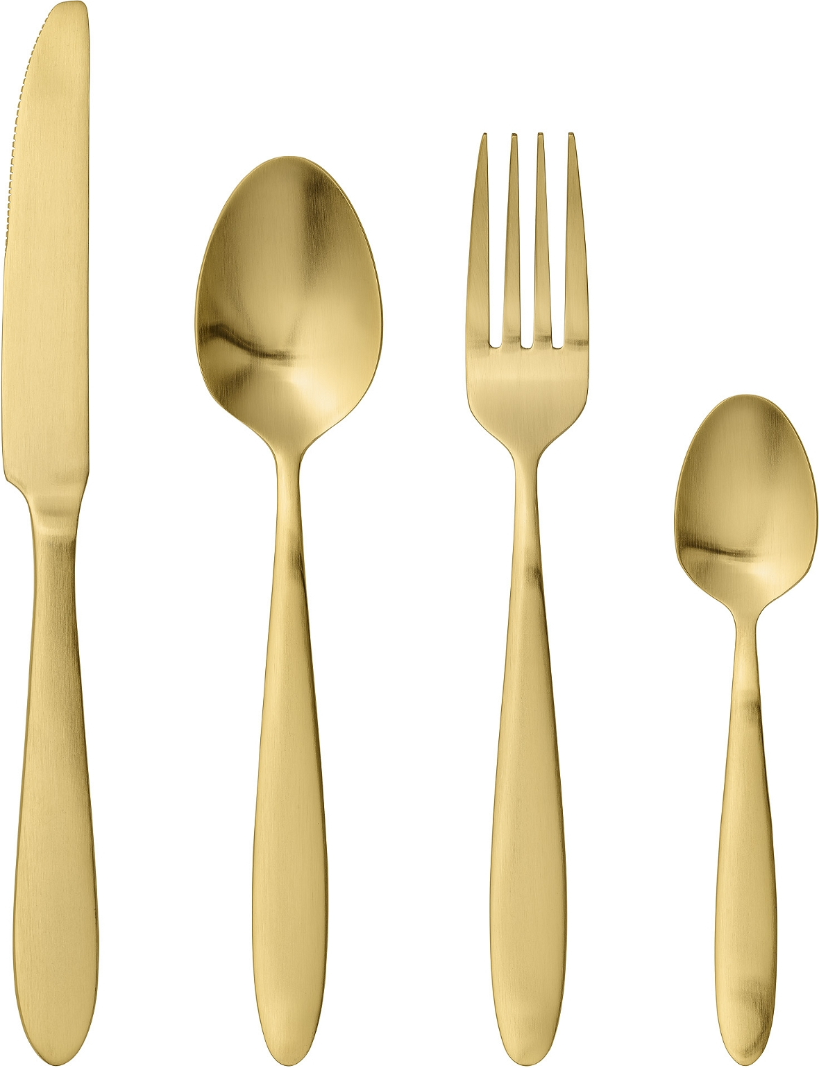 Elegant Bestiksæt med Gylden Finish fra Bloomingville