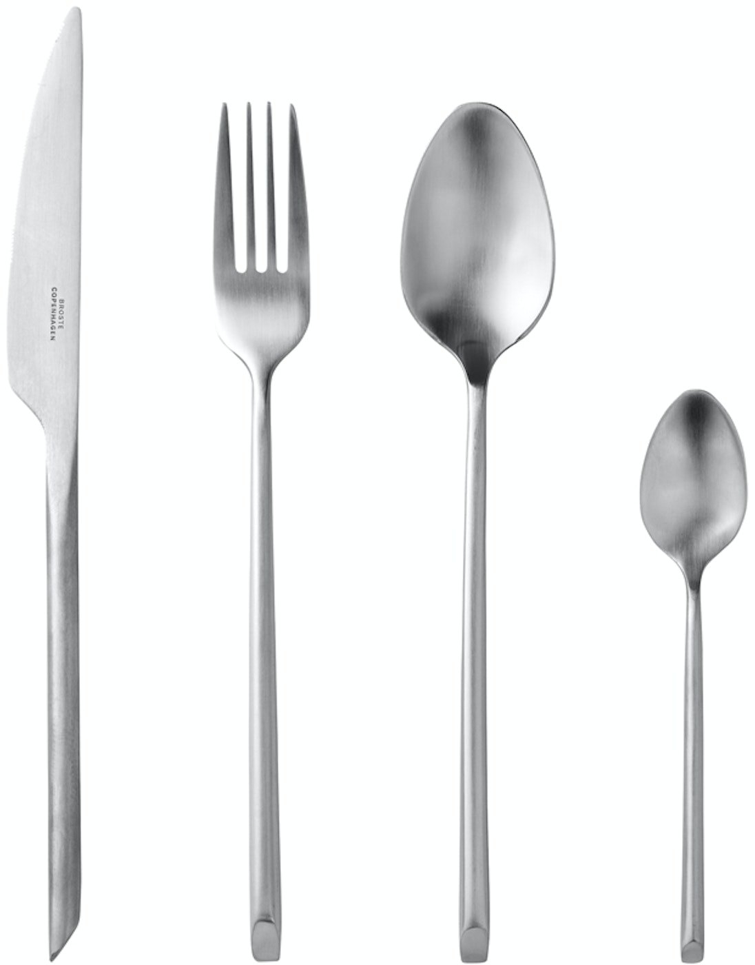 Elegant bestiksæt i rustfrit stål – 16 dele fra Broste Copenhagen