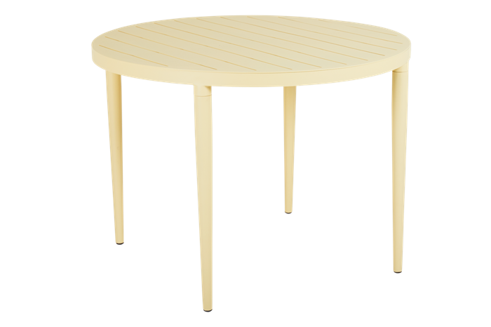 Bigby ø100 Lemon Havebord   Runde Haveborde Brafab Enggården Havemøbler