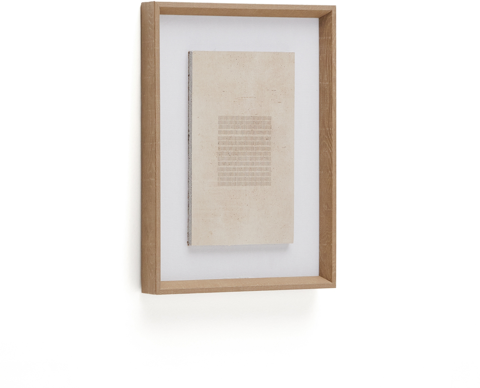 Billede Med Ramme Kave Home Sormina Words Nordisk Moderne Beige 30x40 Cm Lærred Mdf