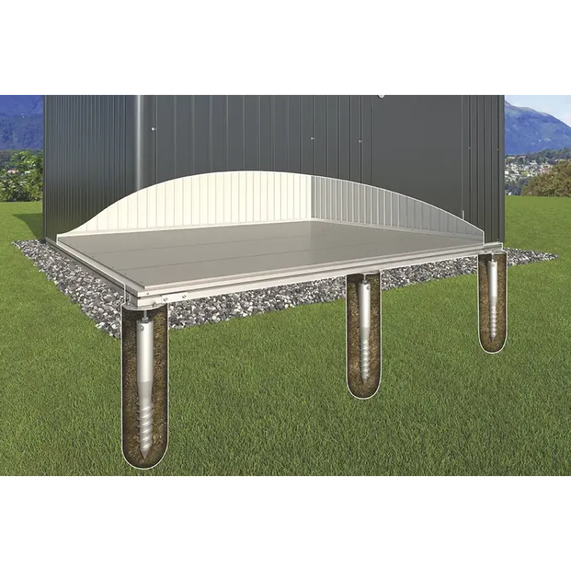 Biohort Jordskruefundament A8 - Ingen beton nødvendig!