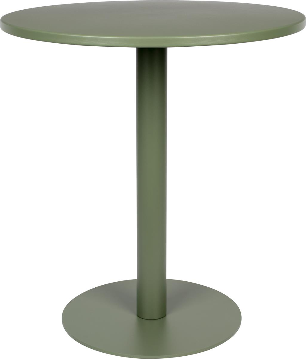 Bistrobord Cafébord Zuiver Metsu ø70ã H76 Cm Stål Grå