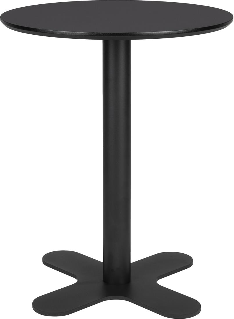 Bistrobord Studio White Sanjay Rund ø80   H84 Cm Askegrå Mdf Og Jern