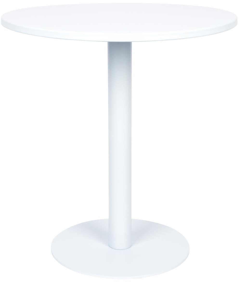 Bistrobord Zuiver Metsu ø70   H76 Cm Offwhite Stål Cafébord