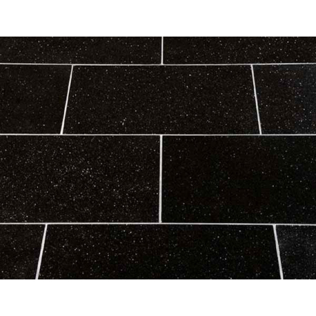 Polerede Black Galaxy Granitfliser – Elegance til hjemmet