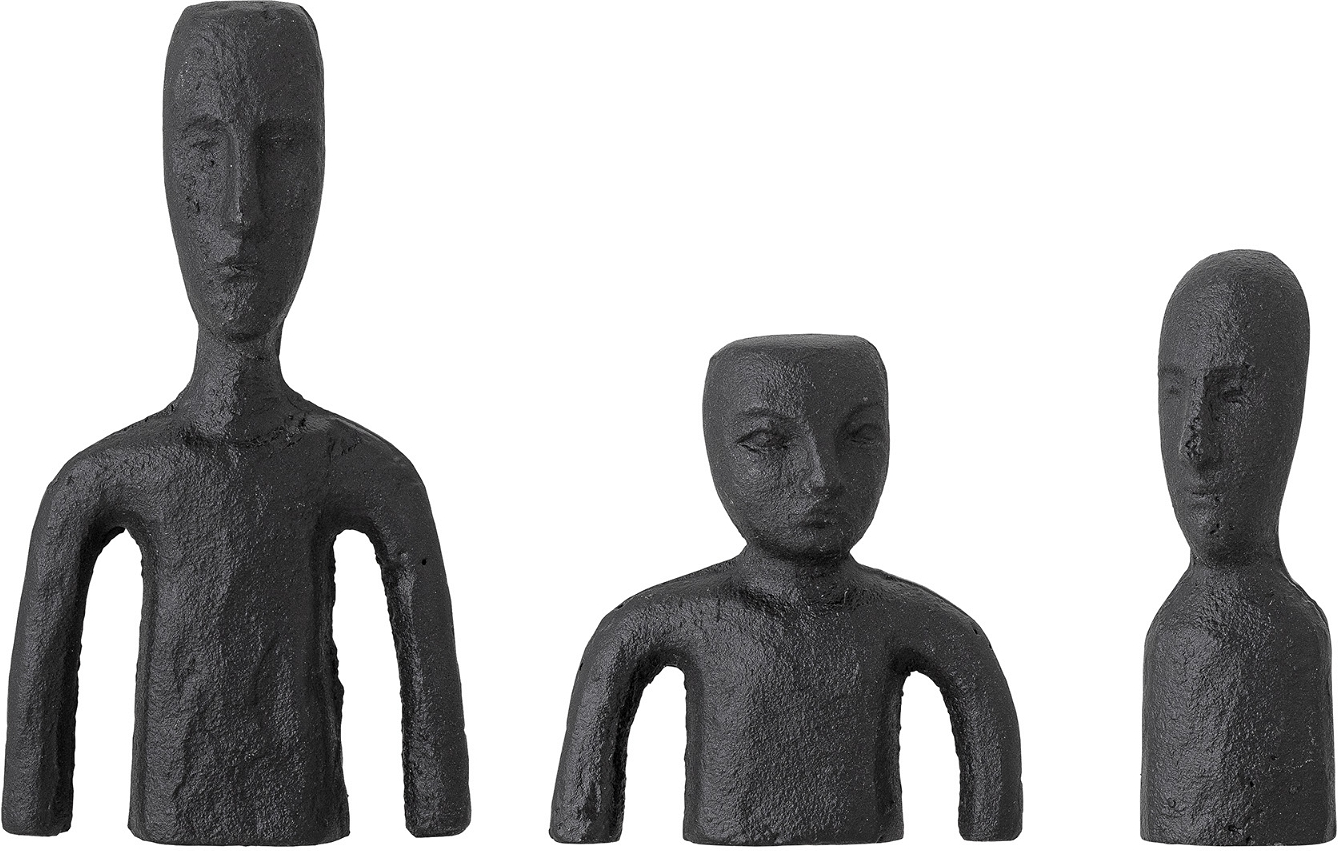 Bloomingville Rhea Sort Jern Dekorationsfigur - 14 cm