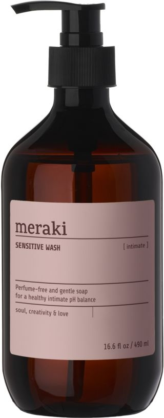 Bodywash Kropsvask Meraki Intimate Sensitive Wash  - -  Krops- Og Intimsæbe  Brun 490 Ml