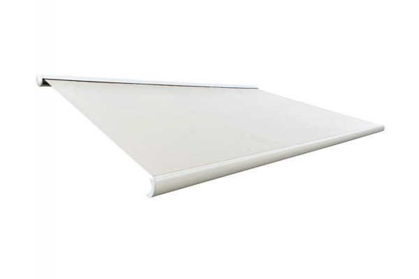 Bøg Markise   Motor   Led-lys           Hvid Beige