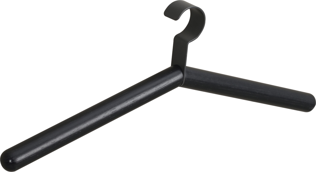 Bøjle -pak Rowico Milford Sort Lakeret Egetræ Og Pulverlakeret Metal H18ã B45ã D3 Cm