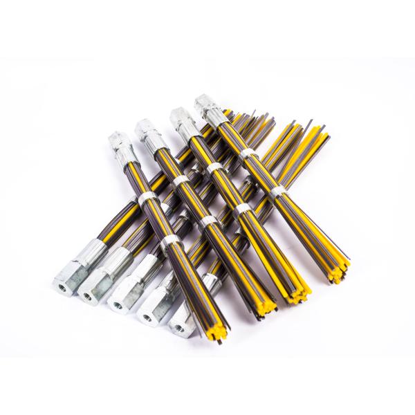 Børstesæt Nylon Metal    Stk