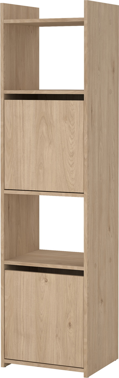 Bogreol Reol Vesterholm Function Plus  -dørs Vægmonteret Jackson Hickory Pladsbesparende Opbevaring