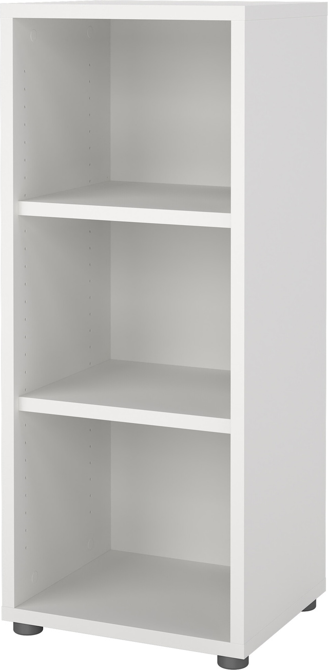 Bogreol Vesterholm Prima   Hvid Melamin    Hylder   Justerbar  Anti-vælte  H113ã B47ã D40 Cm