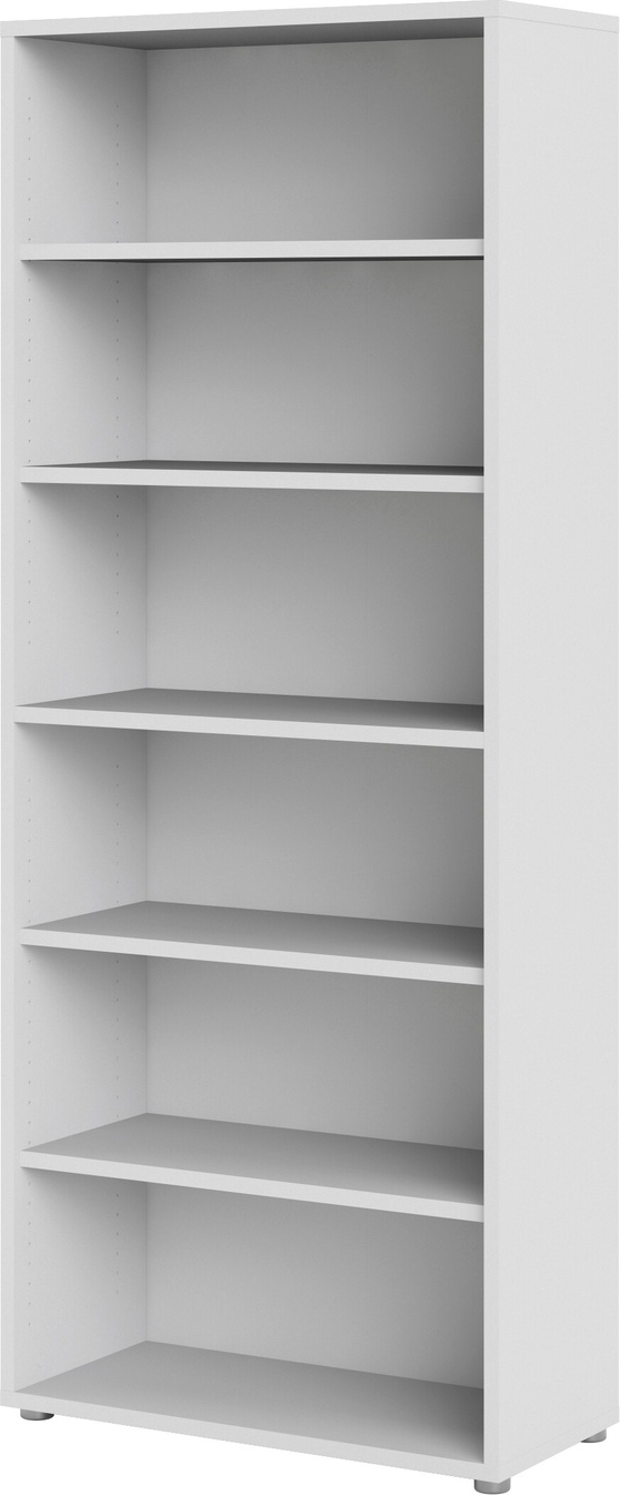 Bogreol Vesterholm Prima  Hvid Opbevaringsreol H221     B89     D40   Cm  Melamin