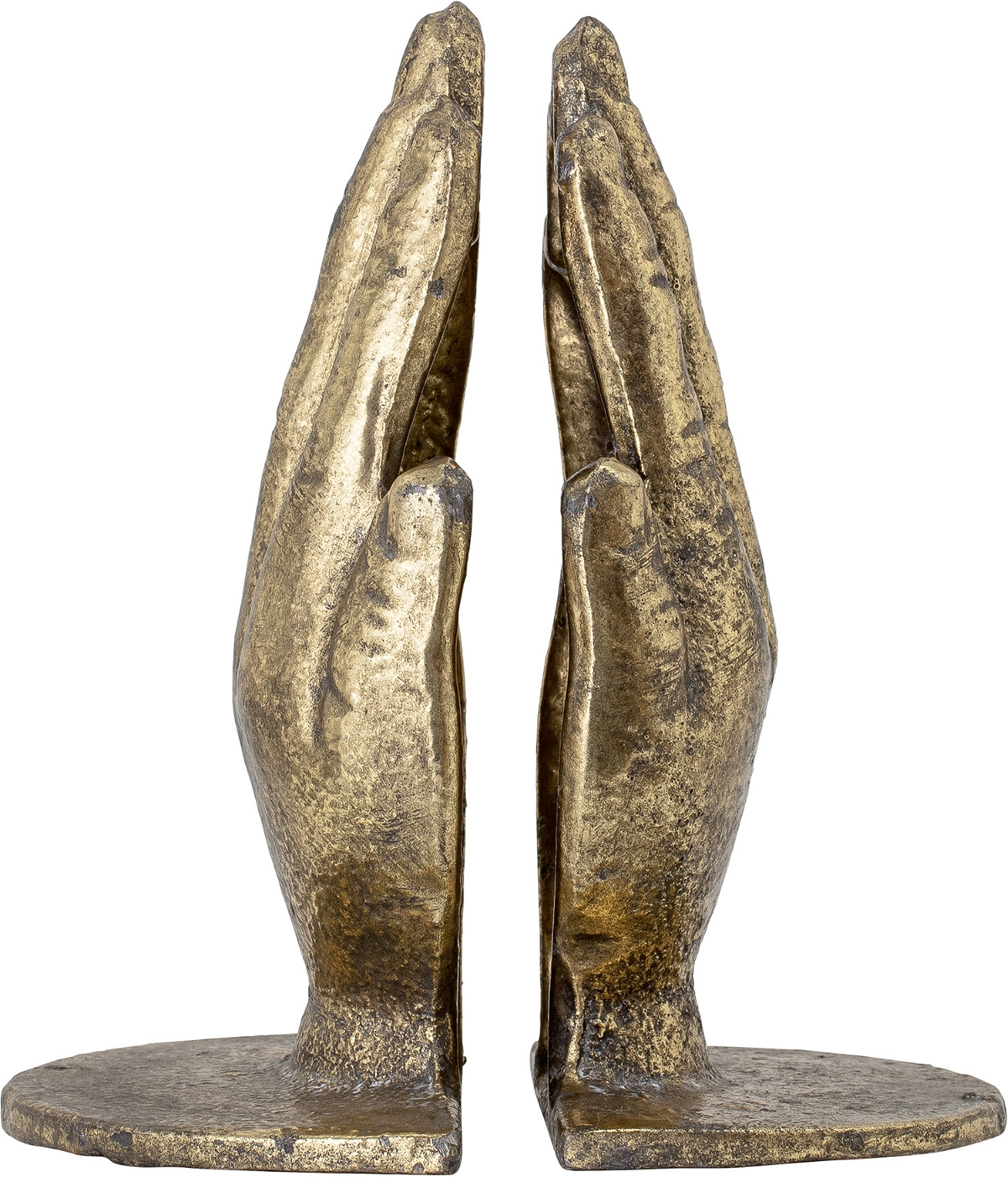 Elegant Metal Bogstøtte med Messingsfinish – Anders