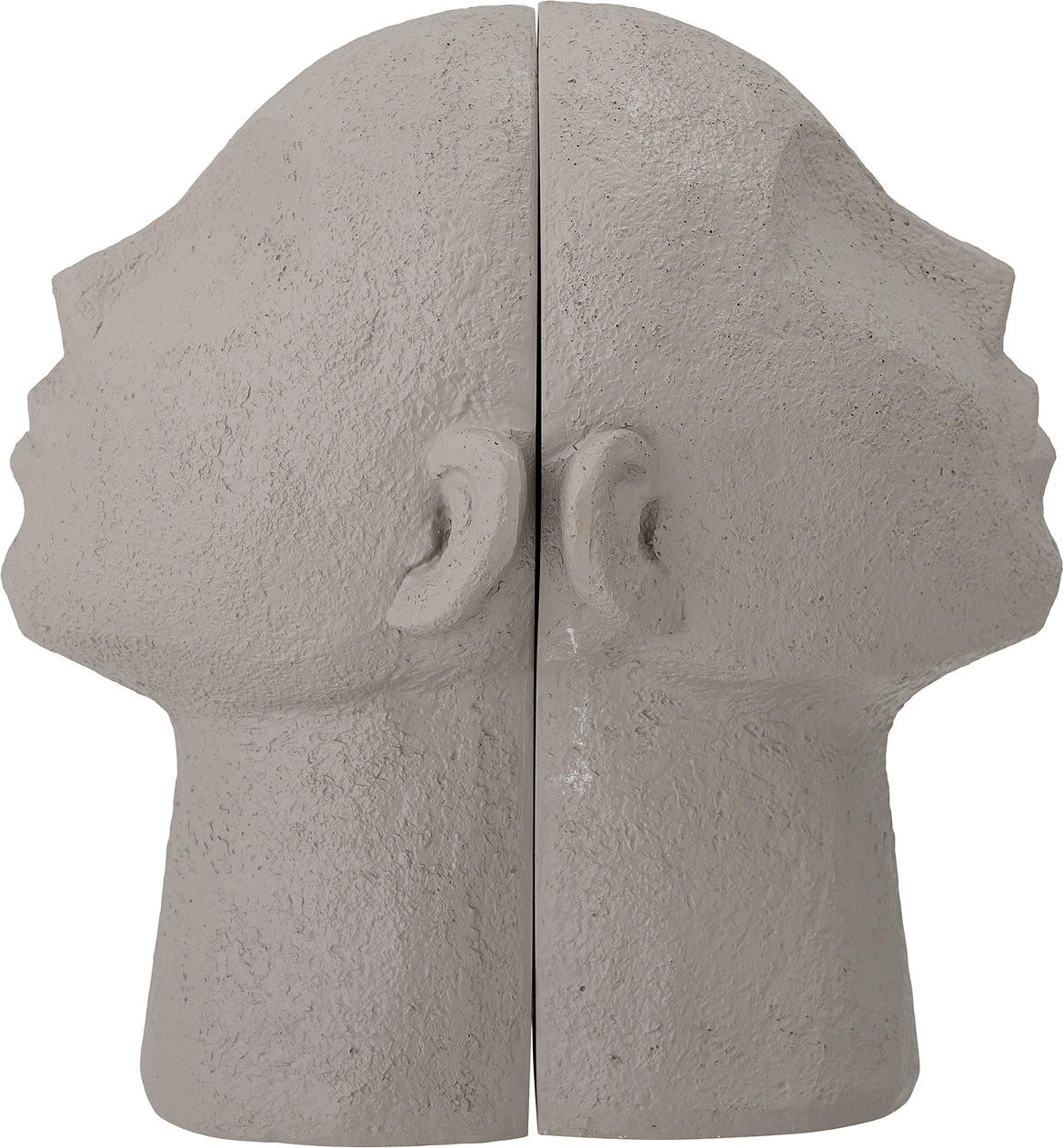 Elegant Bogstøtte Skulptur fra Bloomingville i Grå Polyresin