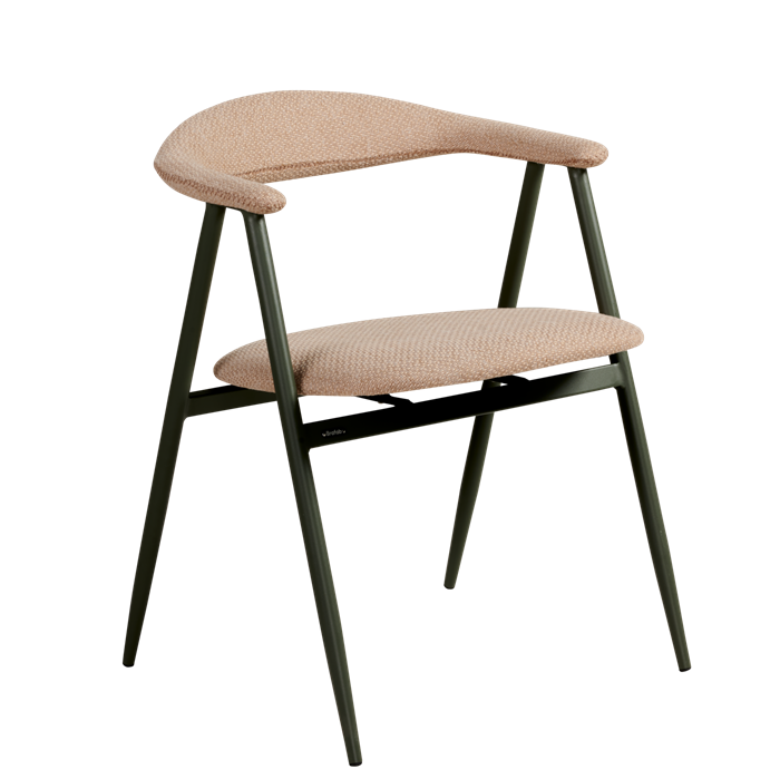 Boi Stabelstol Nordic Green Beige Sæde Havestole Brafab Enggården Havemøbler