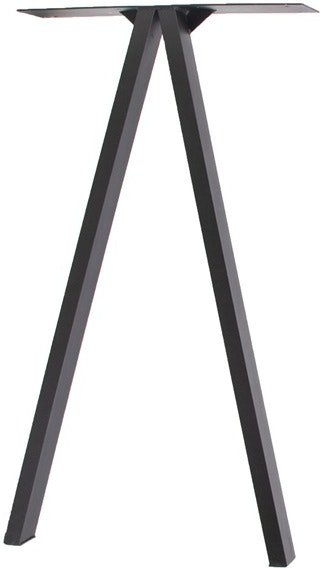 Bordben Til Plankebord House Of Sander  -serie Sort Stål H70     B15   L65 Cm