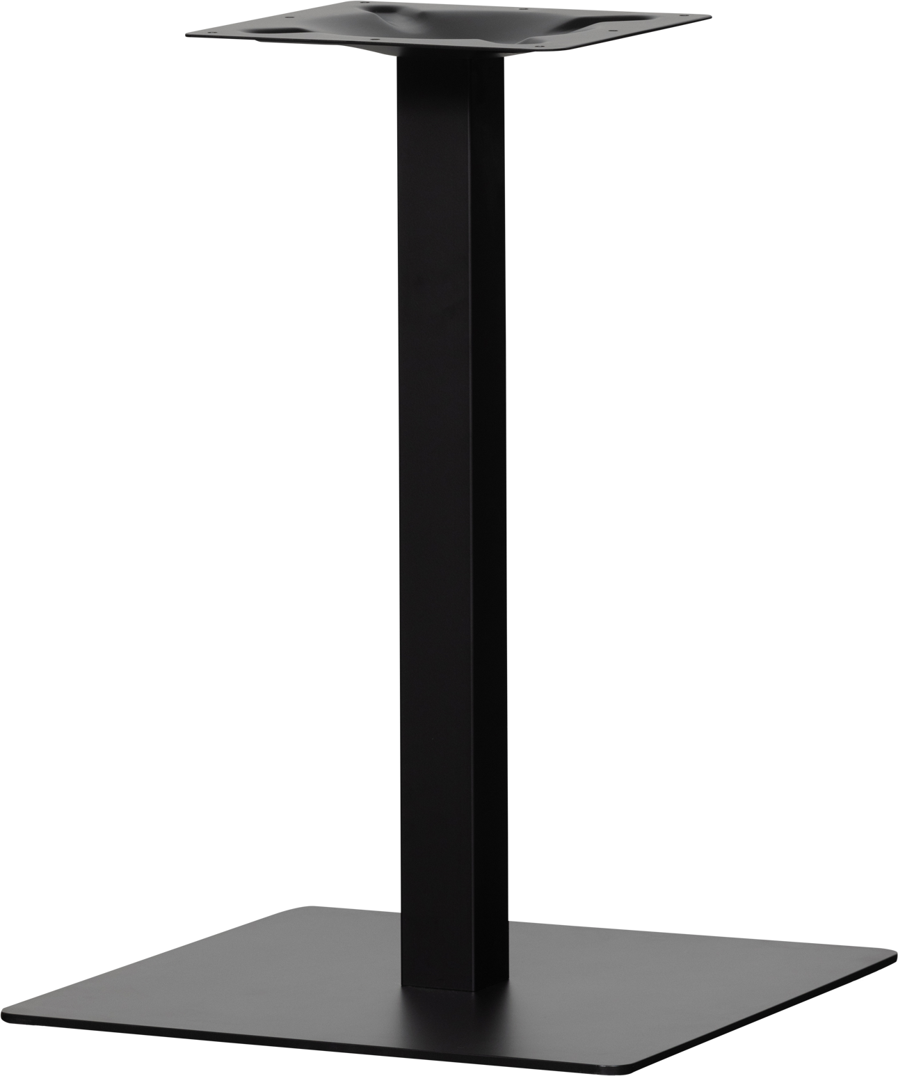 Bordben Woood Bistro Mat Sort Metal Bordunderstel H72x50x50 Cm 100 Kg Bæreevne