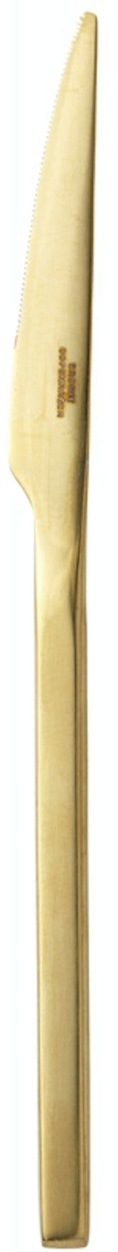 Elegant guld bordkniv i rustfrit stål fra Broste Copenhagen