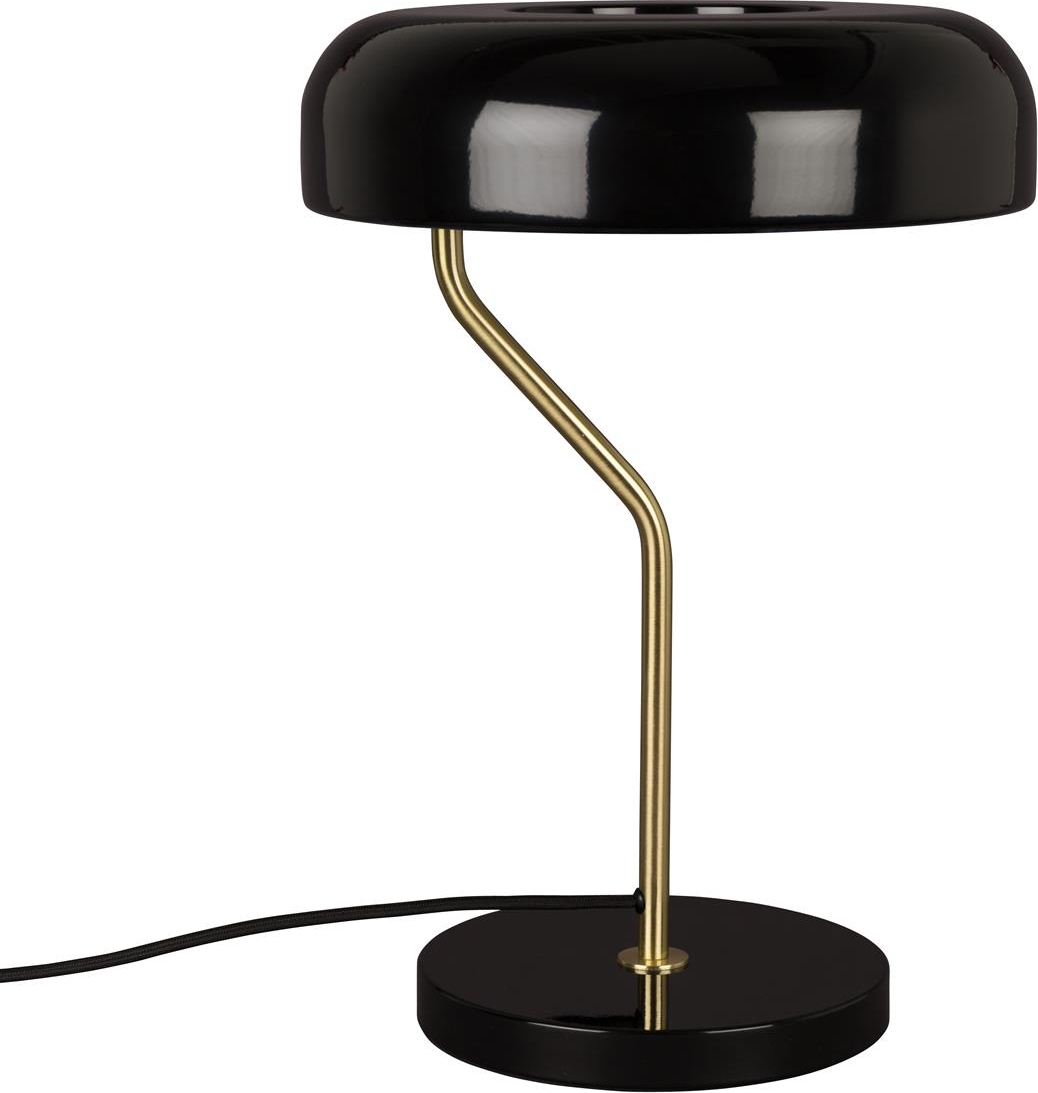 Bordlampe Dutchbone Eclipse Kulsort Jern ø30 H42 Cm Minimalistisk Indendørslampe