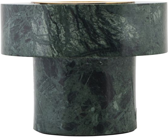 Bordlampe House Doctor Pin Grøn Marmor ø13   H10 Cm