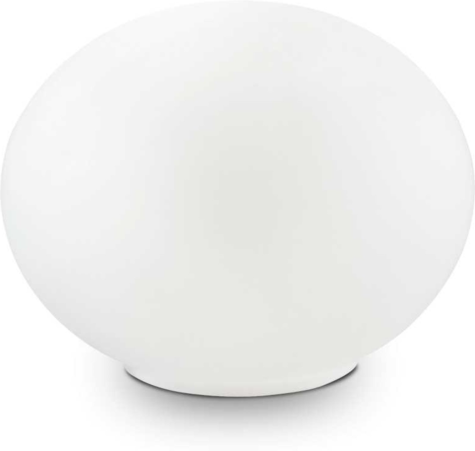 Bordlampe Ideal Lux Smarties   Hvidt Syreætset Glas ø14   H7 Cm Inkl  G9-pære 300lm