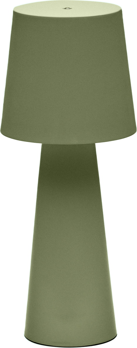 Bordlampe Kave Home Arenys Grøn Metal Udendørs Led-lampe Ip54 ø16ã 40 Cm Justerbar Lysstyrke