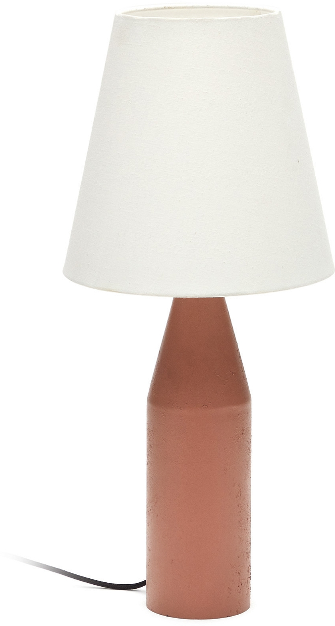 Rustik Bordlampe Kave Home Boada i Terracotta - Unik Stil