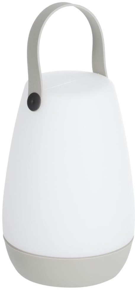 Bordlampe Kave Home Dianela Usb-genopladelig Dæmpbar Led Grå Hvid ø13ã 28 Cm