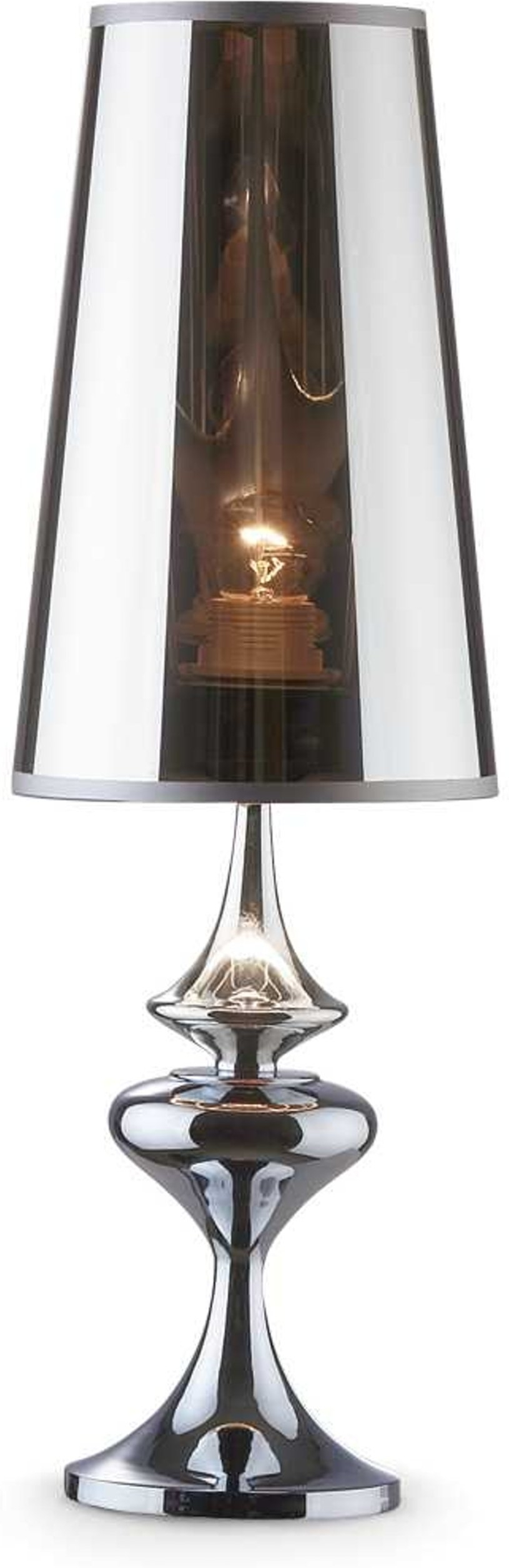 Elegant Alfiere bordlampe i krom fra Ideal Lux