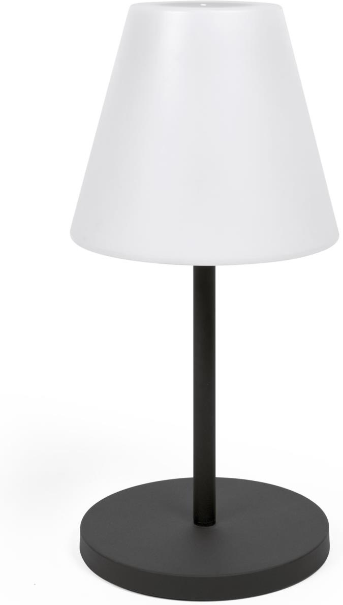 Bordlampe Led Kave Home Amaray Bærbar Usb-opladelig Sort   Justerbar Farve   Intensitet Indendørs Og Udendørs