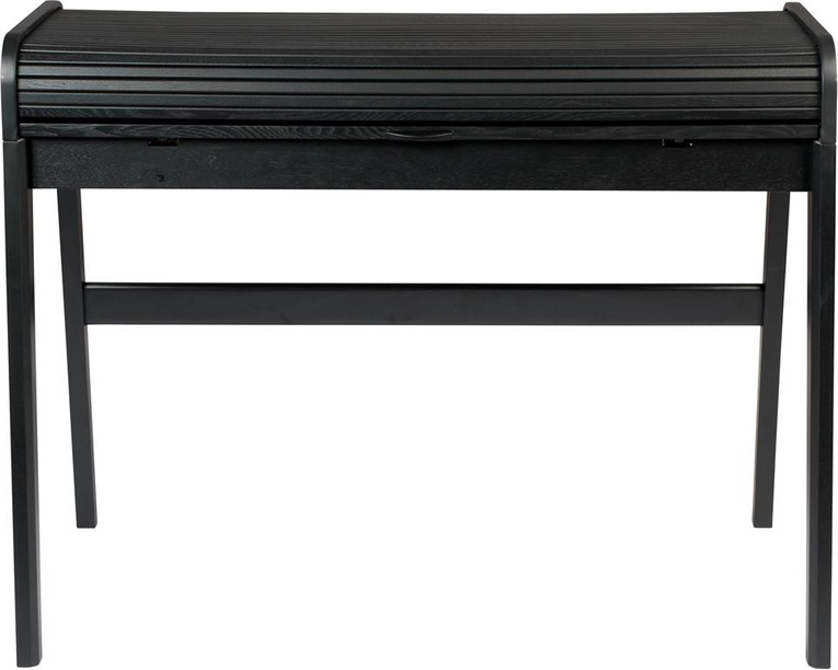 Bordlampe Trælampe Zuiver Barbier Antracit Med Udtrækkelig Bordplade H85ã 61ã 110 Cm