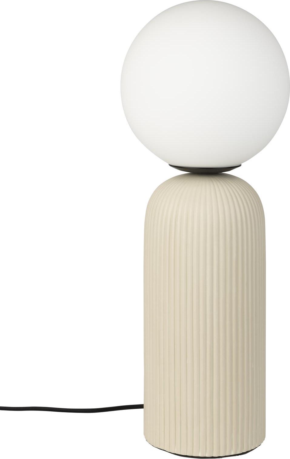 Bordlampe Zuiver Dash i Perlemor og Opalglas, H53 cm