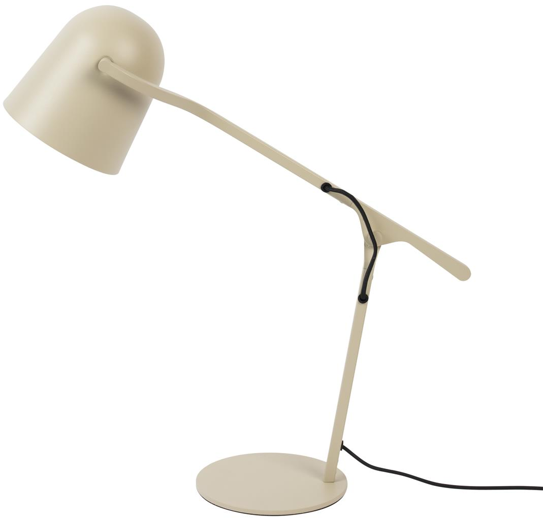 Bordlampe Zuiver Lau Lysgrå Jern ø52     H57   Cm Med Vipbar Og Justerbar Højde