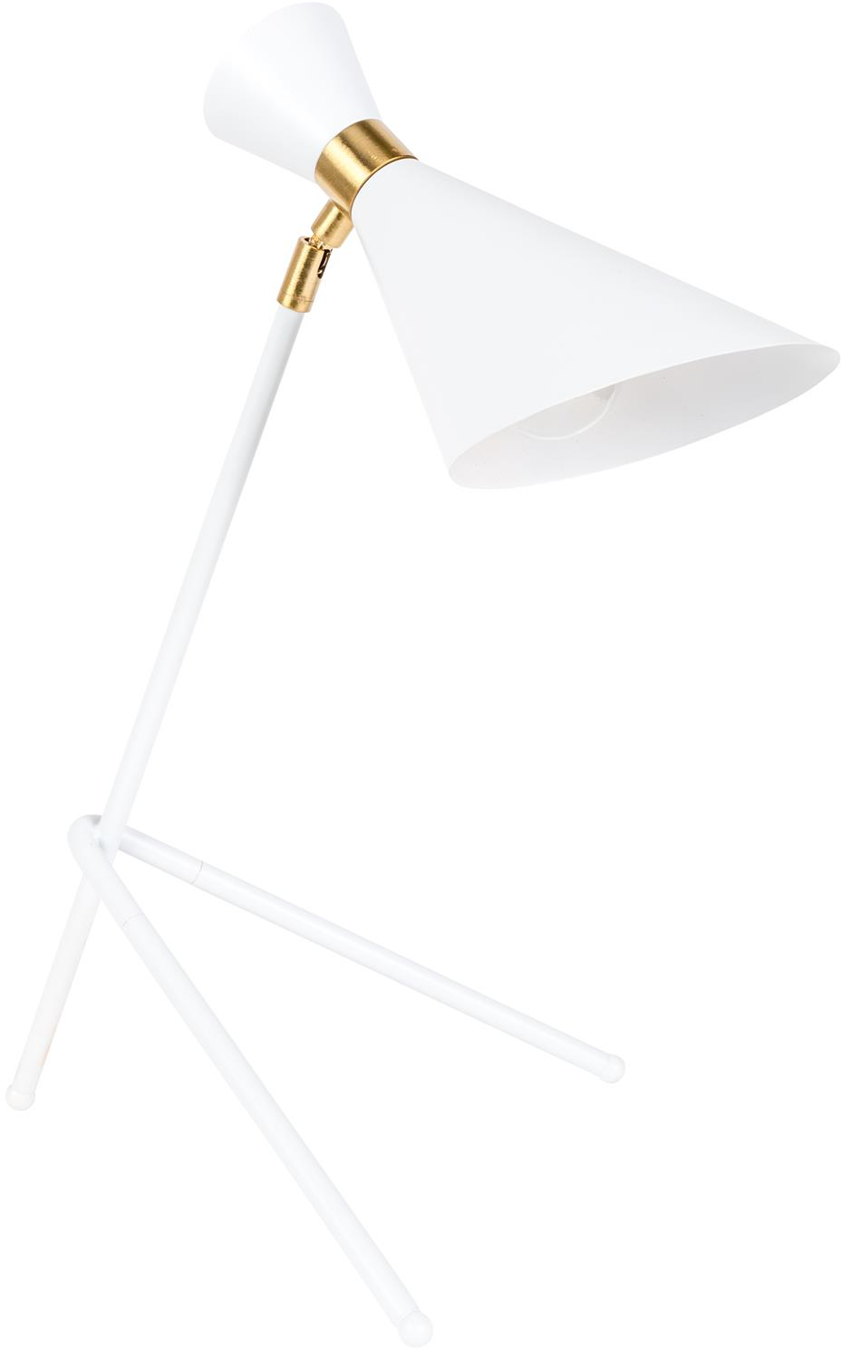 Bordlampe Zuiver Shady Offwhite - Mid Century Modern Design