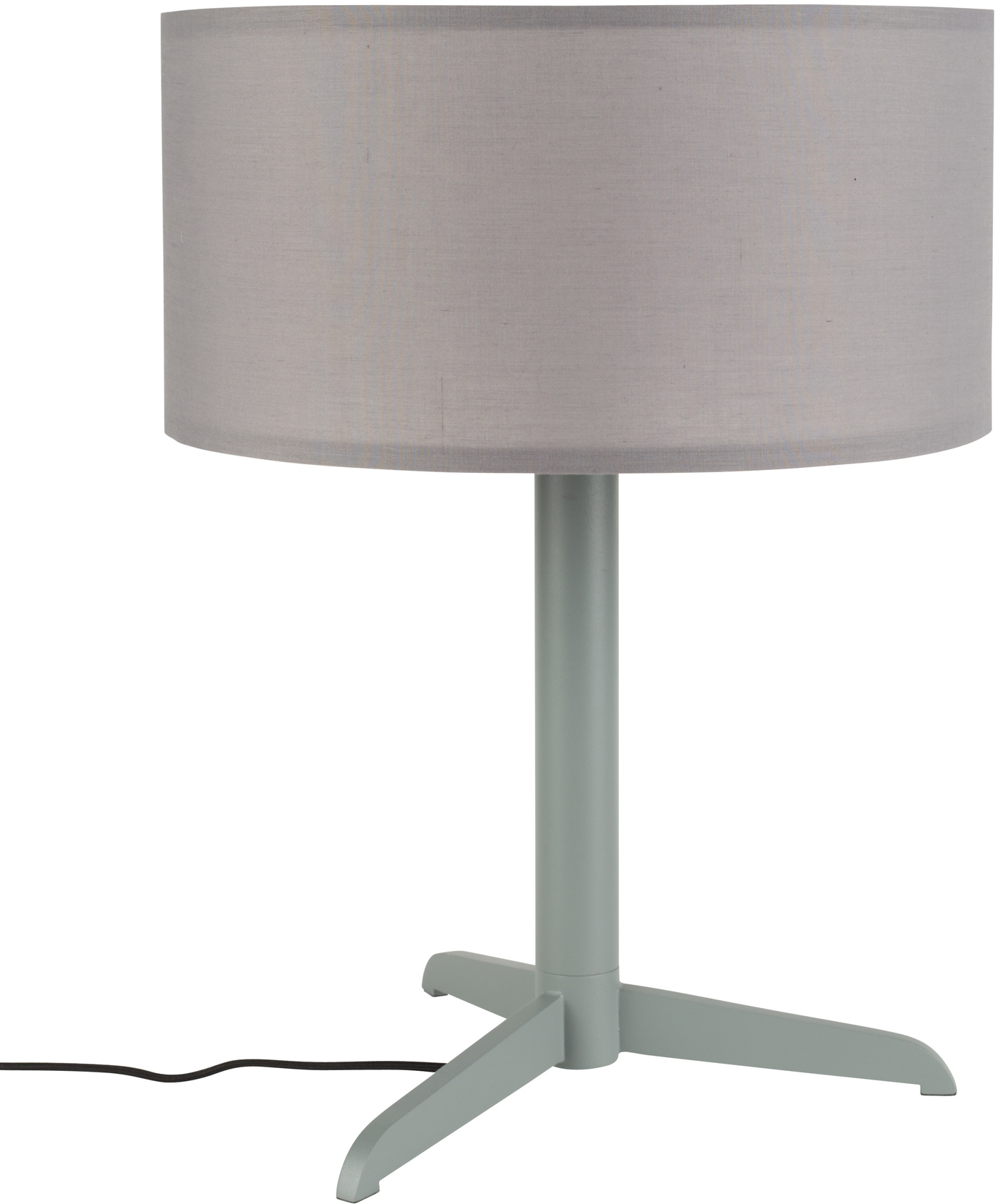 Elegant Zuiver Shelby Bordlampe i Stengrå Metal