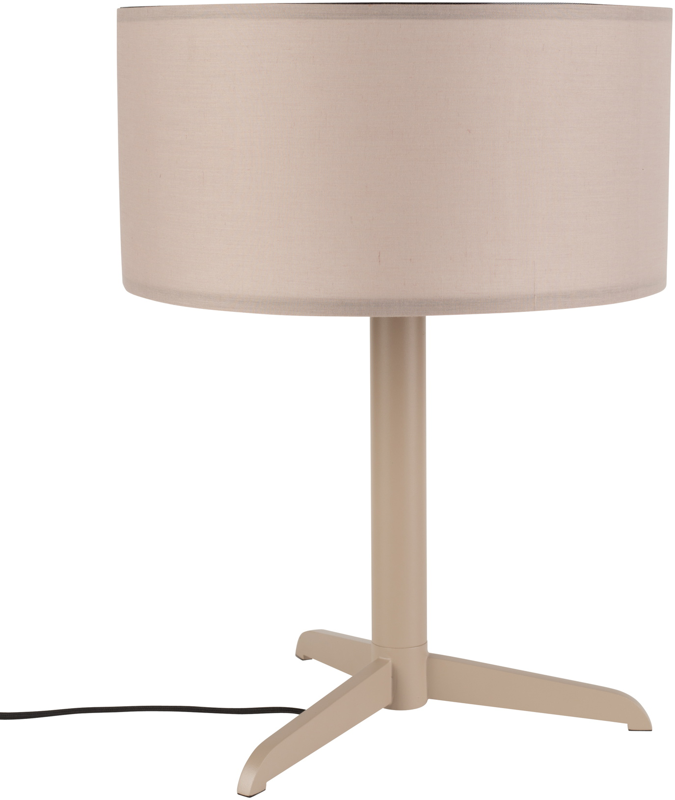 Elegant Zuiver Shelby Bordlampe i Stenlysgrå Metal