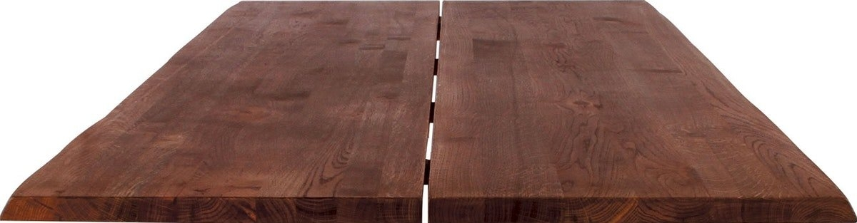 Bordplade House Of Sander Curve Til Café- Og Sofaborde Egetræ Mocca 80x80x3 Cm