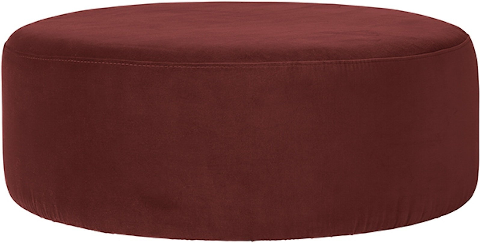 Broste Copenhagen Wind Puf - Rød Fodskammel Ø82 cm